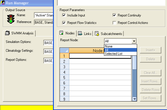 How to use SWMM 5 DOS to make an Output Table in the RPT file – SWMM5 ...