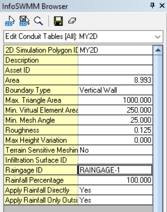 Pcswmm 2d Model Example InfoSWMM 2D Exercises – Reference Hub for EPA SWMM5, SWMM6, and ICM ...